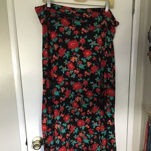 LuLaRoe Maxi‎ skirt XL